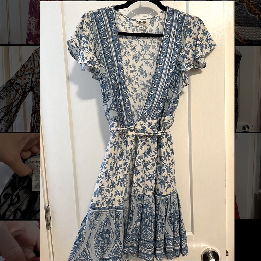 Floral Wrap Sun Dress